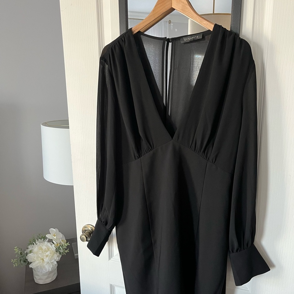 Dynamite black dress